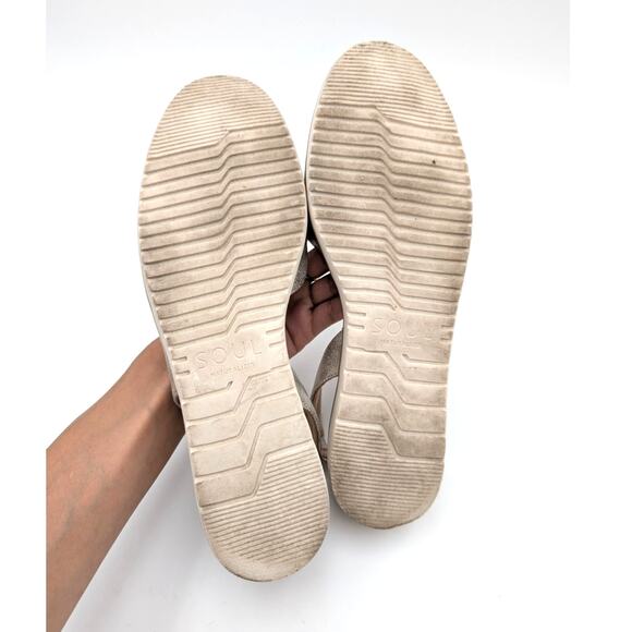 Soul Naturalizer Idea-Dorsay Slingback Flats Women's Light Gold Size US10M EU41 - Picture 7 of 11